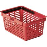 Durable Ostoskori 19L useita värejä Punainen