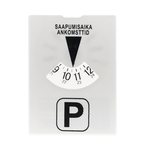 Parkkikiekko, eri värit Valkoinen