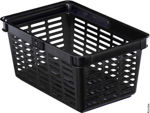 Durable Ostoskori 19L useita värejä Musta