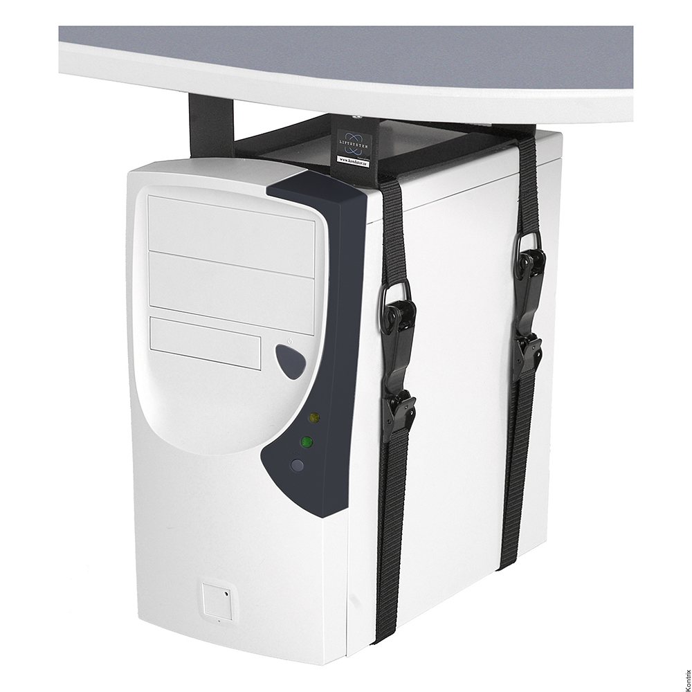 Kondator keskusyksikköteline Musta