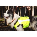 Hurtta Polar dog harness reflective S yellow