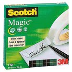 Asiakirjateippi 19mmx66m 3M Scotch Magic 810 /12rll