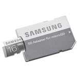 Samsung Muistikortti Micro SDHC Samsung PRO 16GB Adapter Class 10