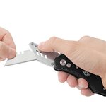 Wedo Tool Folding Knife with metal belt clip