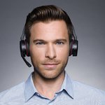 Jabra Evolve 75 Link 370 MS + latausteline Bluetooth kuulokkeet