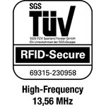 Durable 1P / 2 kpl RFID suojattu korttikotelo