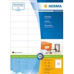 Herma Tulostustarra Premium 33-osainen 70x25,4 mm 100 arkkia