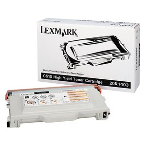 Lexmark 20K1403 musta riittokasetti