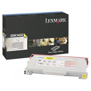 Lexmark 20K1402 keltainen riittokasetti