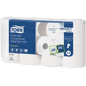 Tork Extra Soft WC-paperi 8 rll/pkt, 5 pkt/sk