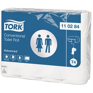 Tork WC-paperi 248 ark/rll, 8 rll/pkt, 3 pkt/sk
