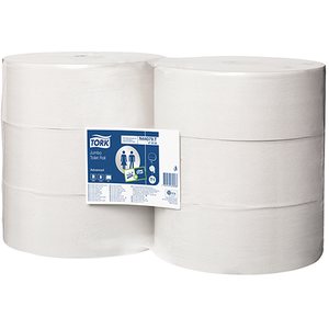 Tork Jumbo WC-paperi valkoinen 1388 ark/rll, 6 rll/pkt