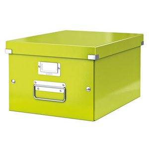 Leitz Säilytyslaatikko Leitz Click & Store WOW A4 M vihreä