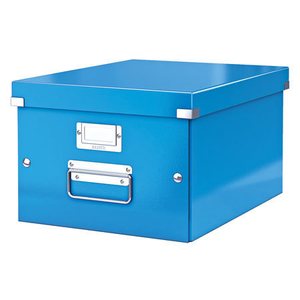 Leitz Säilytyslaatikko Leitz Click & Store WOW A4 M sininen