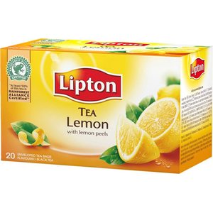Tee Lipton Lemon musta tee 20 pss