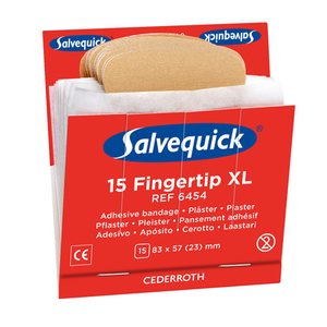 Sormenpäälaastari XL Salvequick 6 x 15 kpl/ras