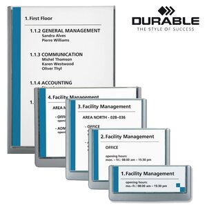 Durable Ovikyltti 149x52,5 mm Click sign