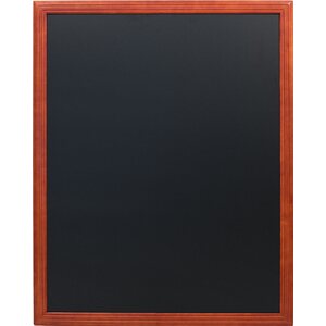 Liitutaulu 80x100 cm mahonkikehyksillä