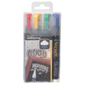 Liituhuopakynä 2-6 mm vedenkestävä värilajitelma 4 kpl