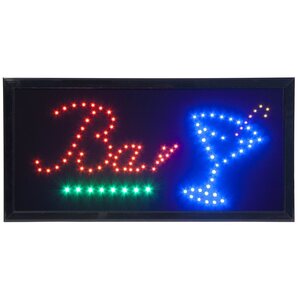 LED-mainostaulu bar
