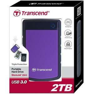 Transcend Ulkoinen kovalevy Storejet 2 TB