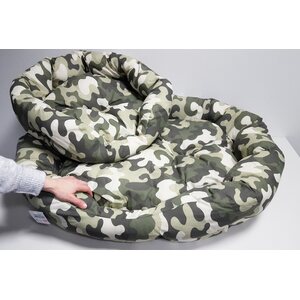 Croci Koiranpeti Camo ovaali 100x77x23 cm