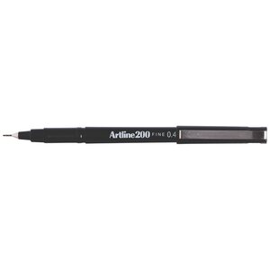Kuitukynä Artline 200 0,4 mm musta