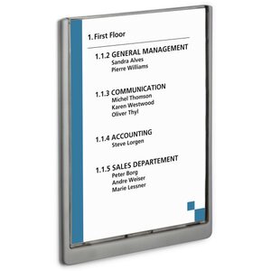 Durable Infokyltti A4 mm Click sign