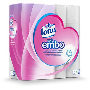 Lotus Soft Embo WC-paperi 32 rll/sk