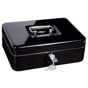 Wedo Cash box 30x24x9 cm black