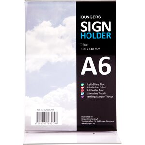 Esiteteline A6 T-malli