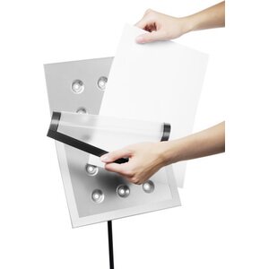 Mainosteline lattia A4 magneettikehys