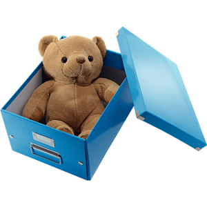 Leitz Säilytyslaatikko Leitz Click & Store WOW A4 M sininen