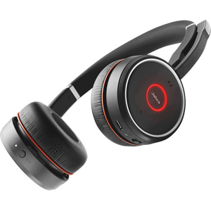 Jabra Evolve 75 Link 370 MS + latausteline Bluetooth kuulokkeet