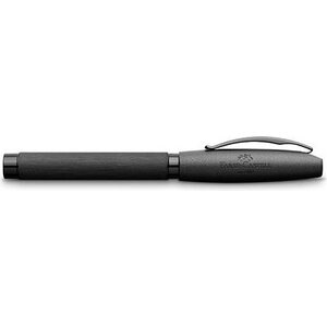 Allekirjoituskynä Faber-Castell täytekynä M Essentio Aluminium musta