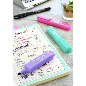 Faber-Castell korostuskynäsrja Textliner 1546, 4 pastelliväriä
