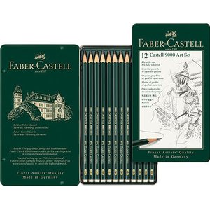 Faber-Castel Art-Set lyijykynä 9000/8B-2H