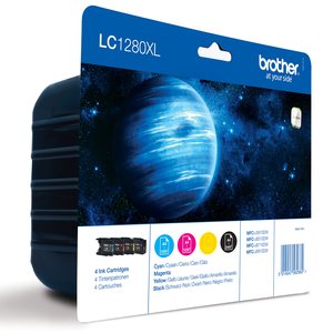 Brother LC-1280XL Value pack (BK,C,Y,M)
