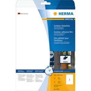 Herma 9500 Tarra säänkestävä 1-osainen 210x297 mm matta 10 arkkia