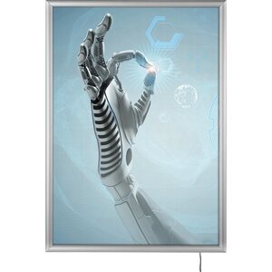 LED valotaulu B2, snap-kehys 500x700 mm