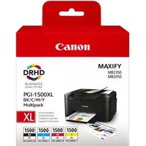 Canon Canon PGI-1500XL BK/C/M/Y neljän musteen monipakkaus