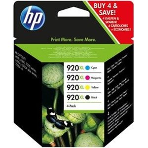 HP HP 920XL combo pack, 4 patruunaa