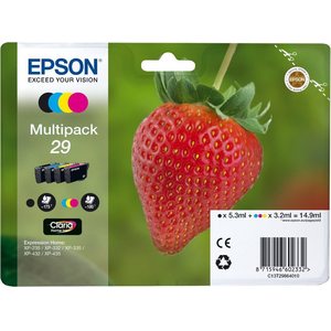Epson Epson 29 mansikka mustekasetti, monipakkaus