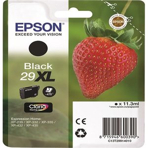 Epson Epson 29 XL musta mustekasetti