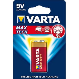 Varta Max Tech alkaliparisto 9V 6LR61