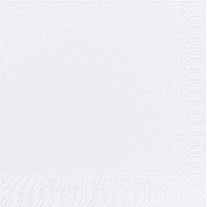 Lautasliina 24x24 cm 2-kerros valkoinen, 300kpl
