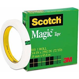 Asiakirjateippi 19mmx66m 3M Scotch Magic 810 /12rll
