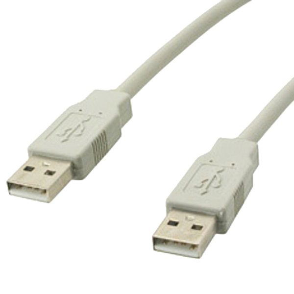 USB-kaapeli 1,8m A-A, M/M, 2.0