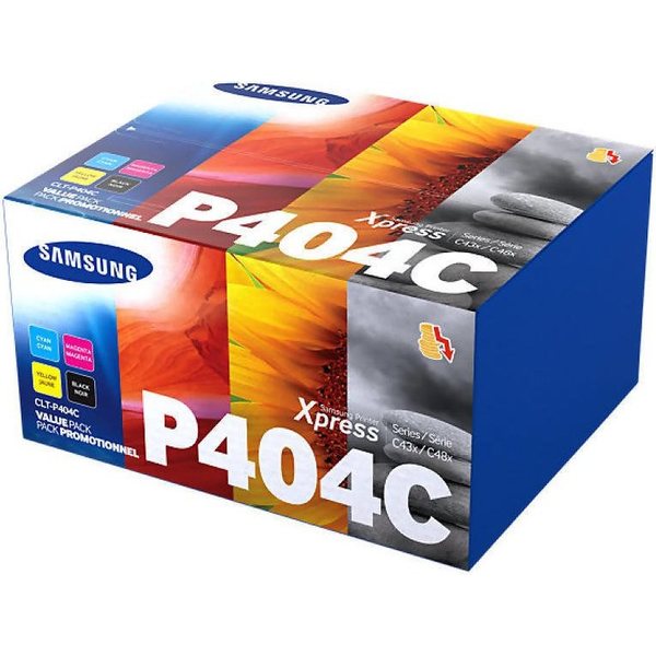 Samsung CLT-P404C värikasettipakkaus Rainbow Kit