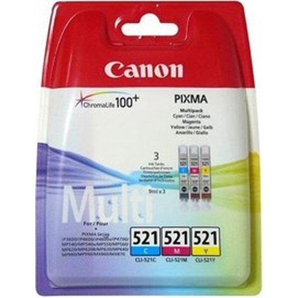 Canon Canon CLI-521 Multipack C/M/Y